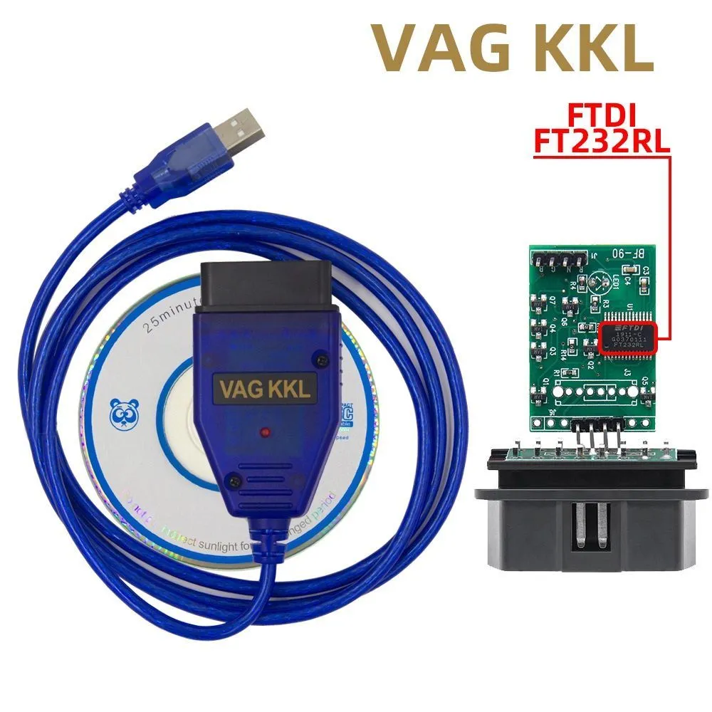 VAG COM KKL 409.1 на чипе FTDI FT232RL