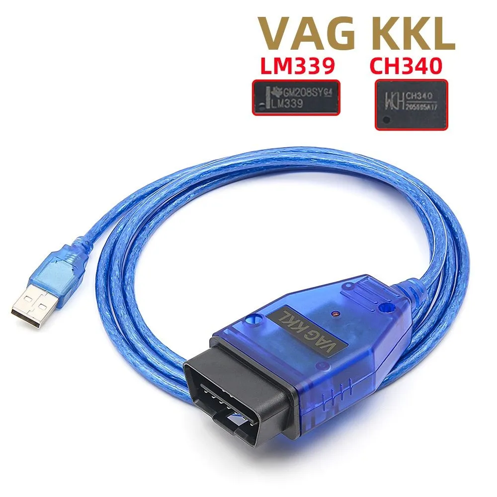 VAG COM 409.1 KKL / USB K-Line адаптер (чип CH340)